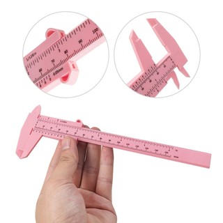 Thước Kẹp,Thước Kéo Đo Lông Mày Bằng Nhựa 150mm FE123