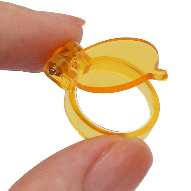 1 Bộ Lọc Nhựa Cho Đèn LED Đầu Đèn Nha Khoa Loupes Phòng Thí Nghiệm Hữu Ích Chiếu Sáng Ống nhòm Quang Học Phụ Kiện