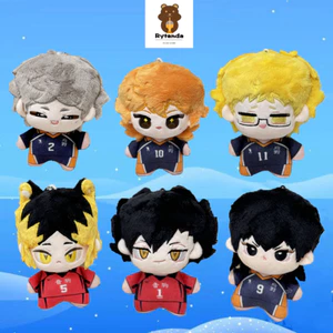 Quạt Hàng Hóa Sang Trọng Đồ Chơi Búp Bê Cotton Móc Khóa Mặt Dây Chuyền Búp Bê Sang Trọng Shoyo Hinata, Tobio Kageyama, Kei Tsukishima Quạt Quà Tặng Ba Lô Mặt Dây Chuyền Sinh Nhật Quà Tặng Giáng Sinh