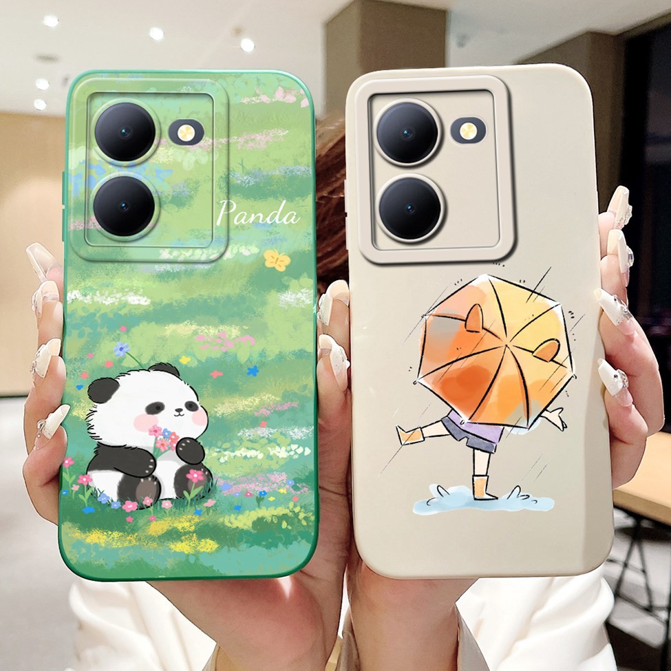 5g Cho Vivo Y27 V2302 Y36 V2248 Y78 V2278A Ốp Lưng Gấu Trúc Dễ Thương Thời Trang Thẩm Mỹ Ốp lưng Vivo
