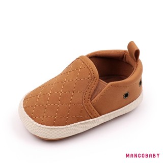 Mg-baby Giày Đi Bộ Đầu Tiên Thời Trang Chăn Cũi Giày Thể Thao Mềm Trượt Cho Trẻ Sơ Sinh Bé Trai Bé Gái