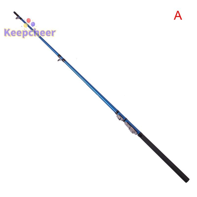 [Keepcheer] Cần bè đuôi mềm 1.3 / 1.5 / 1.8m / 2.1m 2 đoạn ghép cần câu cần câu ném [Mới]