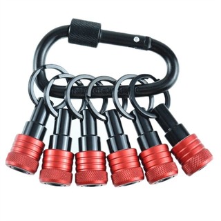 MIS 6 Cái Giá Đỡ Bit Tiện Ích Khoan Bit Giá Đỡ 1 4 Mũi Khoan Bit Móc Khóa Tua Vít Bit Giá Đỡ Cho Không Gian Chặt Tiện Ích