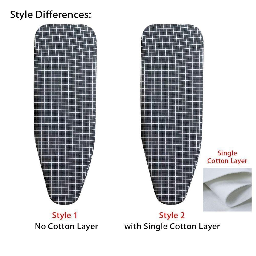 DAYBREAK 1 Cái Tấm Ủi, Tấm chắn nhiệt sắt đa năng chống bẩn, Tấm đệm Cotton dày bền có viền đàn hồi Vỏ bọc vải cho bàn ủi