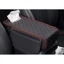 SEKINEW Hộp đựng khăn giấy bằng da PU Memory Foam Car Central Armrest Pad, Hộp đựng tay vịn chất lượng cao Tấm lót chiều cao Hộp đựng tay ô tô đa chức năng Tấm bảo vệ đa năng