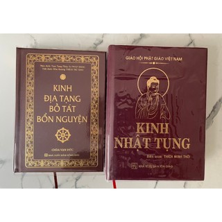 Sách - Combo Kinh Địa Tạng Bồ Tát Bổn Nguyện và Kinh Nhật Tụng ( Bìa cứng, khổ A5)