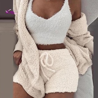 3 Bộ Trang Phục Lông Cừu Mờ Gợi Cảm Cho Nữ Thoải Mái Và Thoáng Khí Khi Mặc