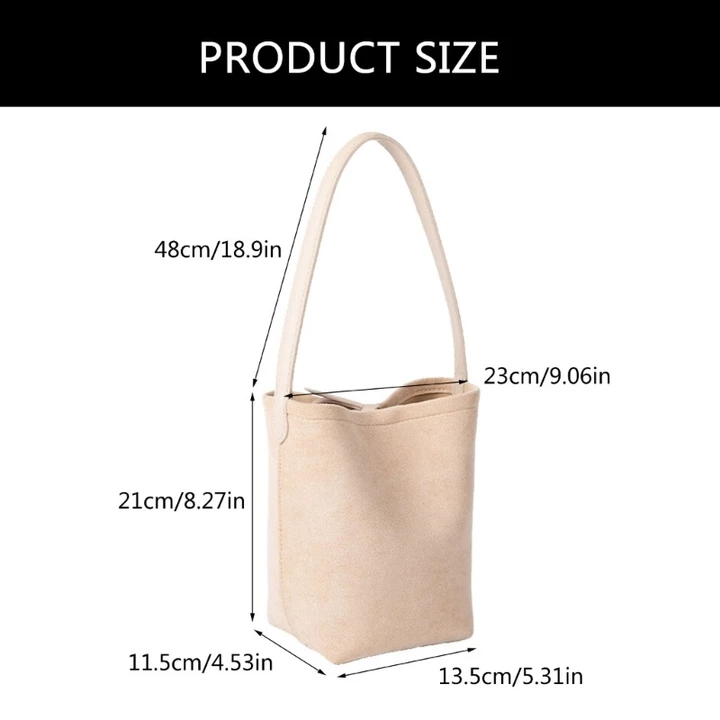 Women's Korean-Style Bucket Bag – for Work – 2