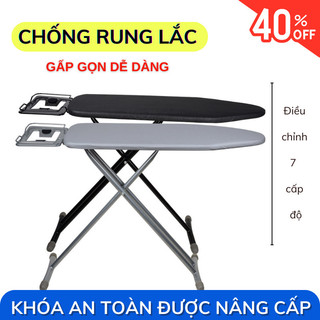 Bàn Để Ủi Dạng Đứng Bunnies House - Gấp Gọn, Tùy Chỉnh Kích Thước, Khung Thép 110x30cm