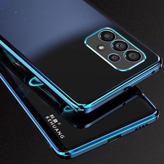 Vỏ Mạ Điện Sang Trọng Cho Samsung Galaxy A05 A05S A15 A25 A35 A55 5G Vỏ Điện Thoại Di Động Chống Sốc Trong Suốt Bao Gồm Tất Cả Cạnh Vỏ Mềm Chống Rơi