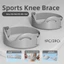 Dây đeo đầu gối NKSFX Patella Tendon, Dây đeo đầu gối bằng silicon Chăm sóc đầu gối Patella, Bảo vệ cố định linh hoạt di động Hỗ trợ đầu gối Dây hỗ trợ thể thao đầu gối Chạy bộ đường dài