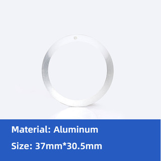 37 * 30.5mm Mặt Đồng Hồ Nhôm Vòng Viền Chèn Vòng Đồng Hồ Nam Phụ Kiện Thay Thế Đồng Hồ Mặt Đồng Hồ Viền Dụng Cụ Sửa Chữa