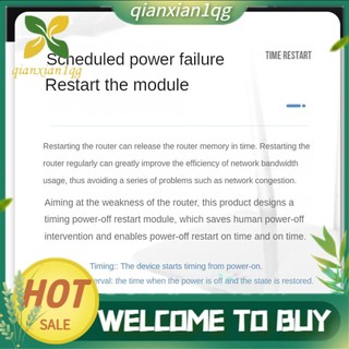 24 Giờ Tự Động Khởi Động Lại Router Định Tuyến Hẹn Giờ Đặt Lại Công Cụ DC Power Manager 1 Chiếc Trắng
