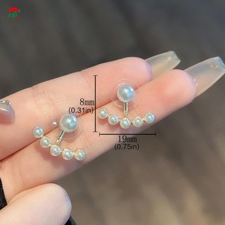 Bông Tai Ngọc Trai Hợp Kim Không Gây Dị Ứng, Phù Hợp Cho Phụ Nữ Và Bé Gái Đi Tiệc Hoặc Hàng Ngày