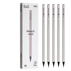 Bút Chì 2B Cho Trẻ Em Gỗ Đen Màu Xám Dành Cho Trường Mầm Non & Học Sinh Lớp 1-2