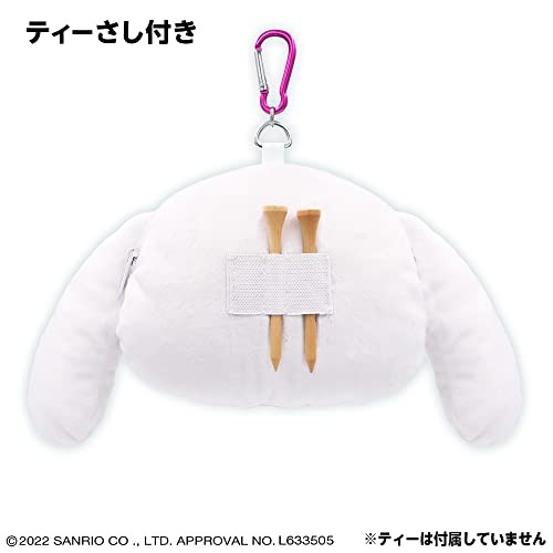 Túi phụ kiện golf Cinnamoroll kèm móc carabiner – Thiết kế Sanrio dễ thương, đựng bóng & tee