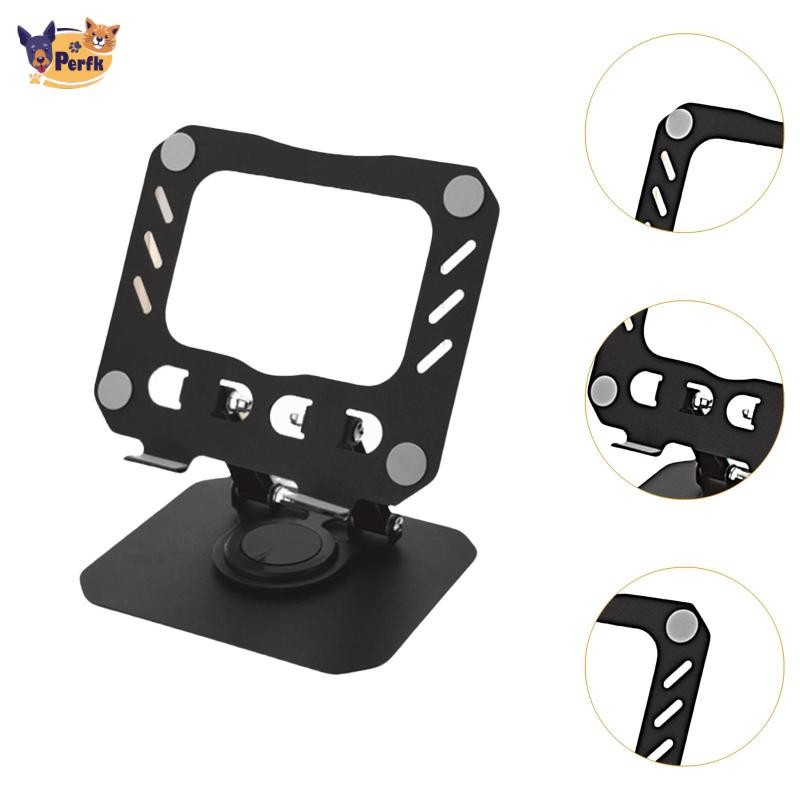 Giá đỡ máy tính bảng, Phụ kiện có thể gập lại có thể điều chỉnh Góc / Chiều cao có thể điều chỉnh để gắn đế xoay Giá đỡ máy tính bảng cho gia đình