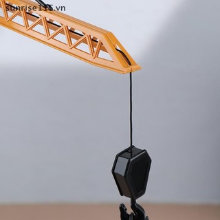SRVN Dành Cho Bé Trai Quà Tặng Kỹ Thuật Nhựa Diecast Tháp Cần Cẩu Mô Hình Xây Dựng Cổ Điển Máy Xúc.
