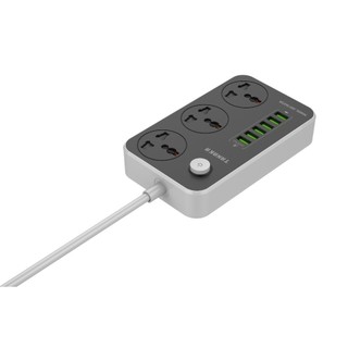 Ổ Cắm Điện Tanaka TNK-OD6325 - 6 Cổng USB - Bảo hành chính hãng 12 tháng