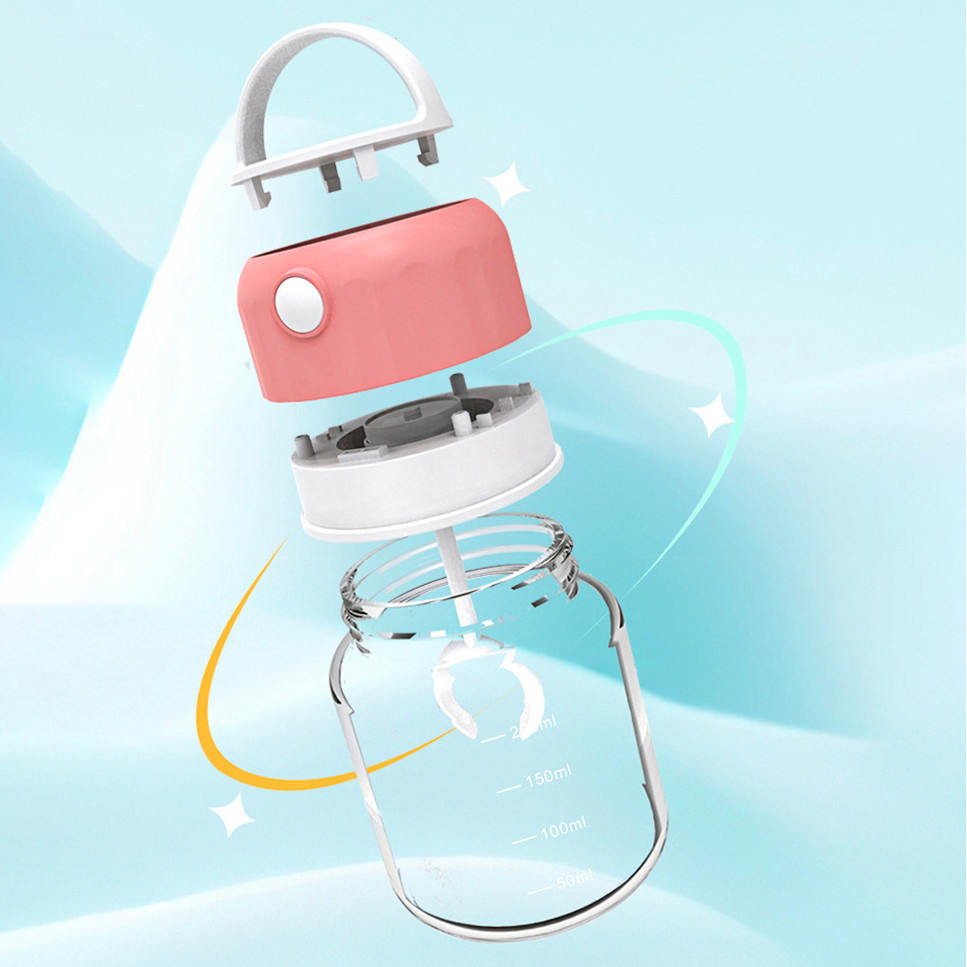 BH2 Điện Cà Phê Tự Động Khuấy Thủy Tinh Sữa Bột Sữa Lắc Protein Bột Trộn HB2
