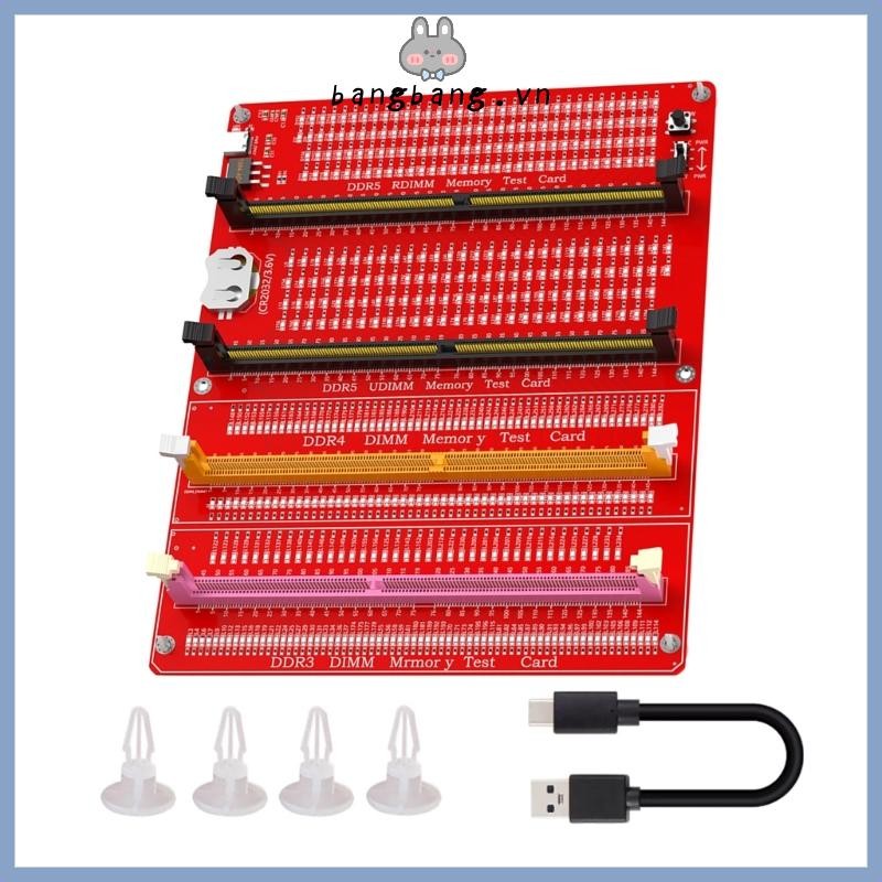 Desktop Motherboard Memory Slot DDR3/4/5 Diagnostic Repair Analyzer Tester Card