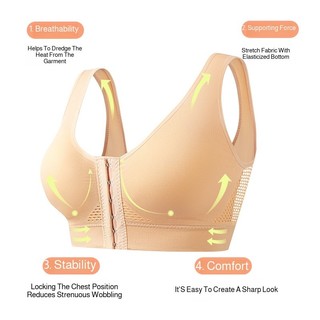 『 Brelira 』 Bộ đồ lót lưới lưng thoáng khí thoải mái Bộ đồ lót nữ lưng đẹp
