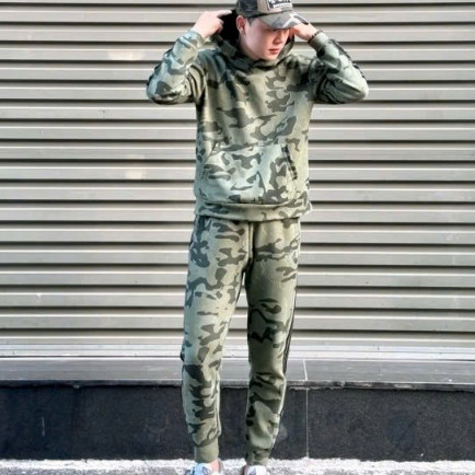 Bộ Thể Thao Rằn Ri A Đi Đát KCloset Set Thu Đông Áo Hoodie Quần Jogger Chất Nỉ Dày Dặn Nam Nữ NA978
