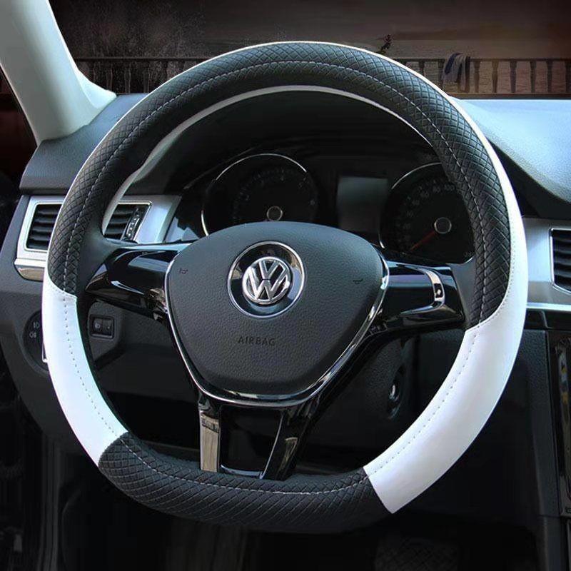 Volkswagen Sagitar Lavida Magitar Tiguan L Golf 7 Cổ Polo Santana Bốn Mùa Da Vô Lăng Bao EEES