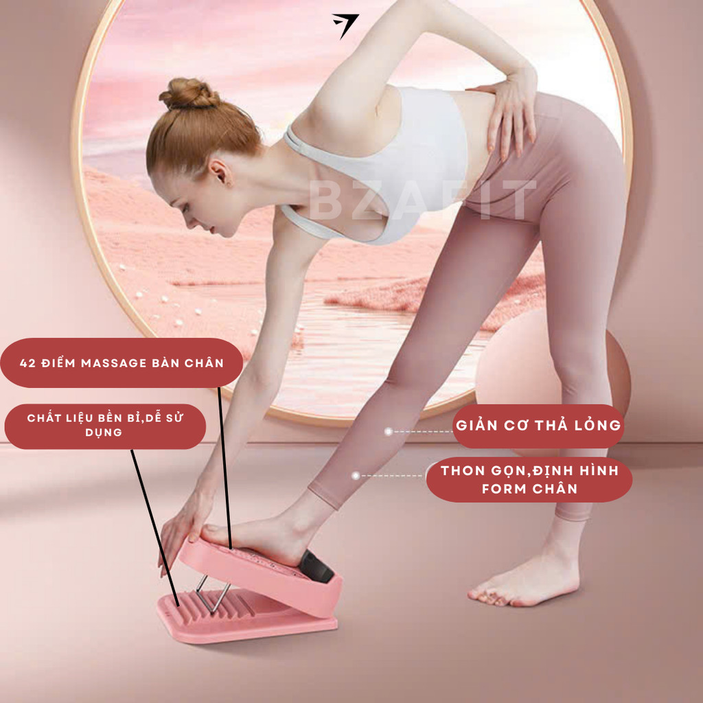 Bảng Nghiêng Định Hình Chân Dụng Cụ Tập Gym, Yoga, Kéo Giãn Cơ Làm Thon Gọn Bắp Chân Dáng Chuẩn GB253