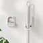 Giá đỡ chổi DAYBREAK, Móc treo cây lau nhà treo tường bằng nhựa, Móc lưu trữ tự dính bền đa năng Tổ chức tại nhà