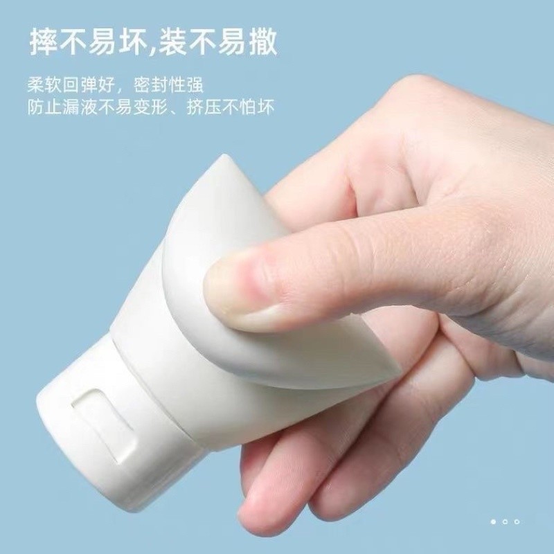 Combo 2 lọ chiết mỹ phẩm dầu gội sữa tắm 60ml x2