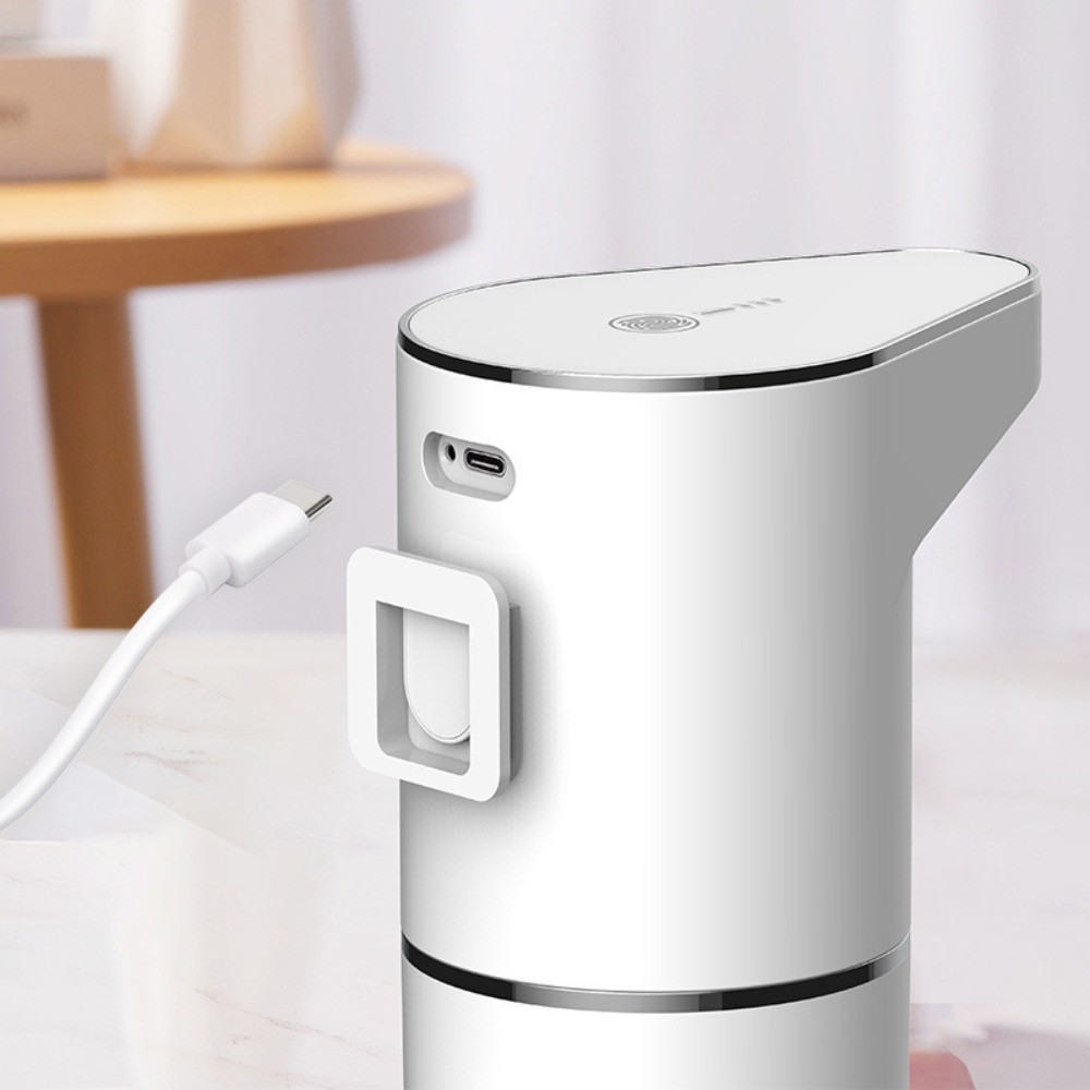 Cảm Biến Thông Minh Đa Tốc Độ Không Tiếp Xúc Treo Tường Dọc Nước Rửa Tay Bong Bóng Máy Sạc USB Xà Phòng