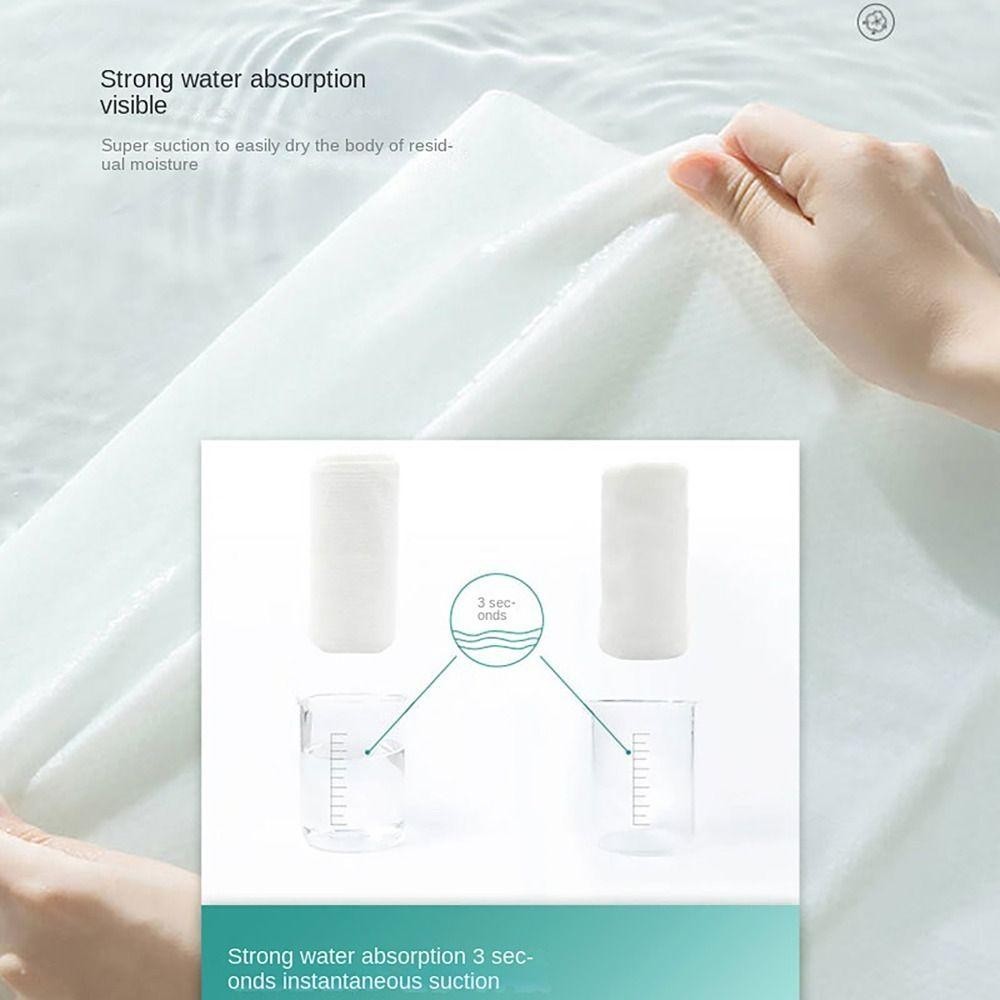 Khăn đi biển HOBBYIN, Đồ dùng khách sạn dày Khăn tắm dùng một lần, Khăn làm sạch siêu thấm vải Cotton di động dành cho doanh nghiệp thể thao du lịch