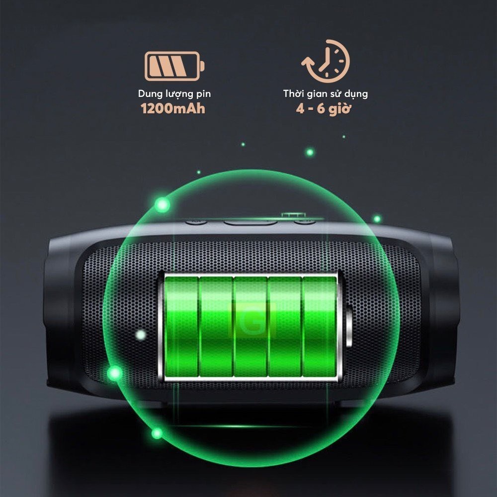Loa Bluetooth Charge 2 Nghe Nhạc Không Dây Di Động Loa Cầm Tay Pin Trâu Bass Căng Âm Thanh Lớn