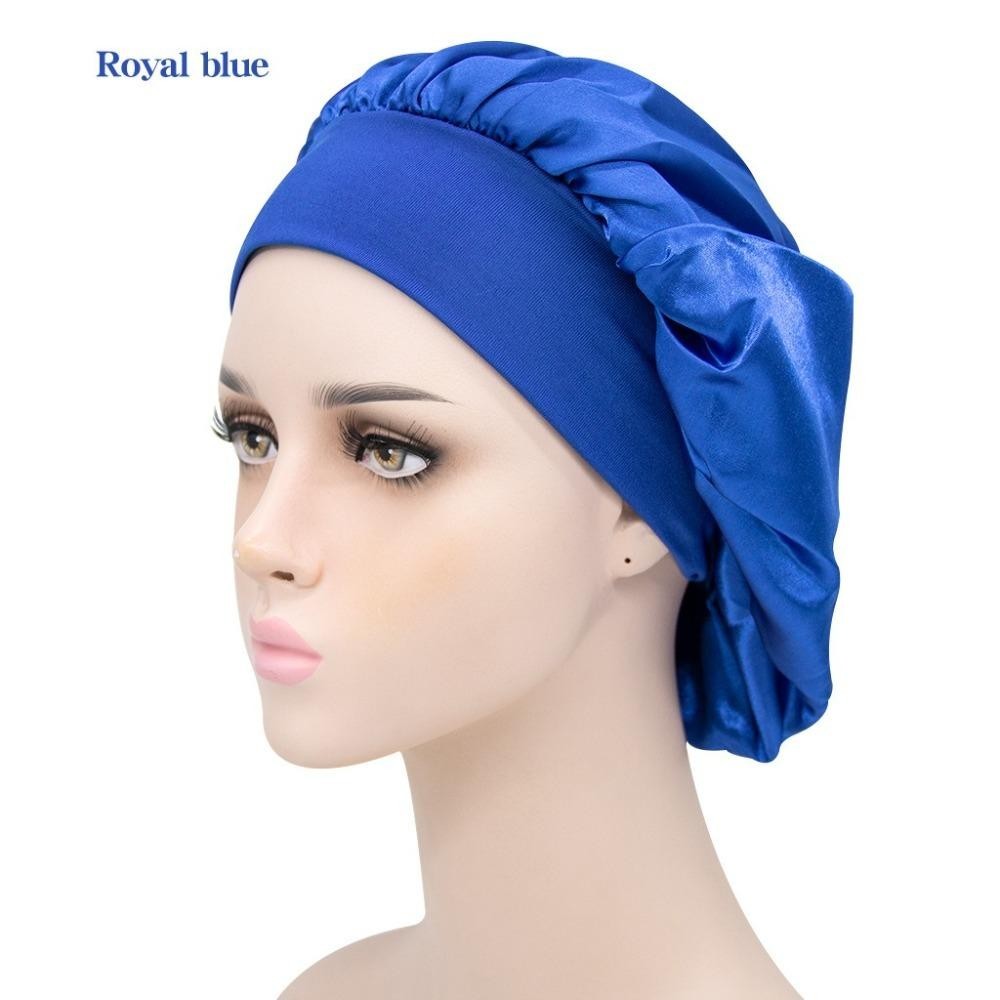 Mũ Ngủ MERIGGIARE, Mũ Bonnet Satin Có Thể Điều Chỉnh Thoáng Khí, Mũ Bonnet Tóc Co Giãn Thời Trang Cho Nam Nữ