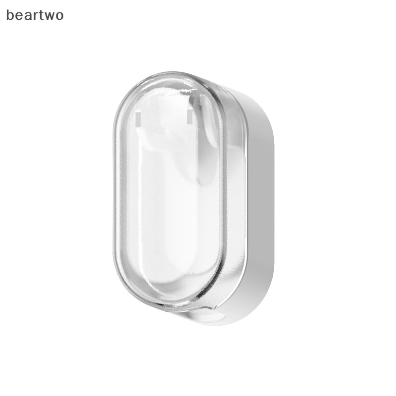 < Beartwo > Hộp đựng bàn chải đánh răng không đục lỗ Tiết kiệm không gian Treo tường Hộp sắp xếp chống bụi Phòng tắm Giá để bàn chải đánh răng tự dính Đẹp