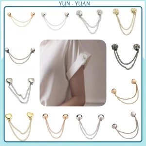 Dây chuyền hoa tròn tình yêu Vòng tay và khăn quàng cổ Khóa cố định Nút thắt lưng Dụng cụ rút ngắn áo thun