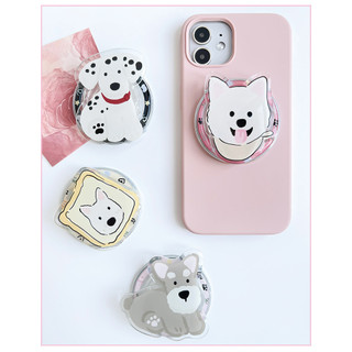 Phim Hoạt Hình Dễ Thương Tròn Từ Tính Giá Đỡ Điện Thoại Cho Magsafe Case Và IPhone 16 15 14 13 12 Pro Max 14 Plus Có Thể Gập Lại Pop Ring Grip Co Giãn Để Bàn Màu p4