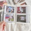 NORDICLIFE 1 Cái Giá Đỡ Thẻ Hình, Thu Thập Sách Album Ảnh Trong Suốt, 3 / 4 / 5 / 6 / 7 Inch 80 / 160 Khe Cắm PVC Photocard Chủ Thần Tượng Ngôi Sao
