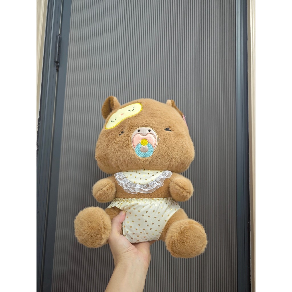 Capybara Ngậm Ty Gấu Bông Capybara Em Bé Dễ Thương Gấu Bông Capybara Trẻ Con Đáng Yêu Mẫu Mới