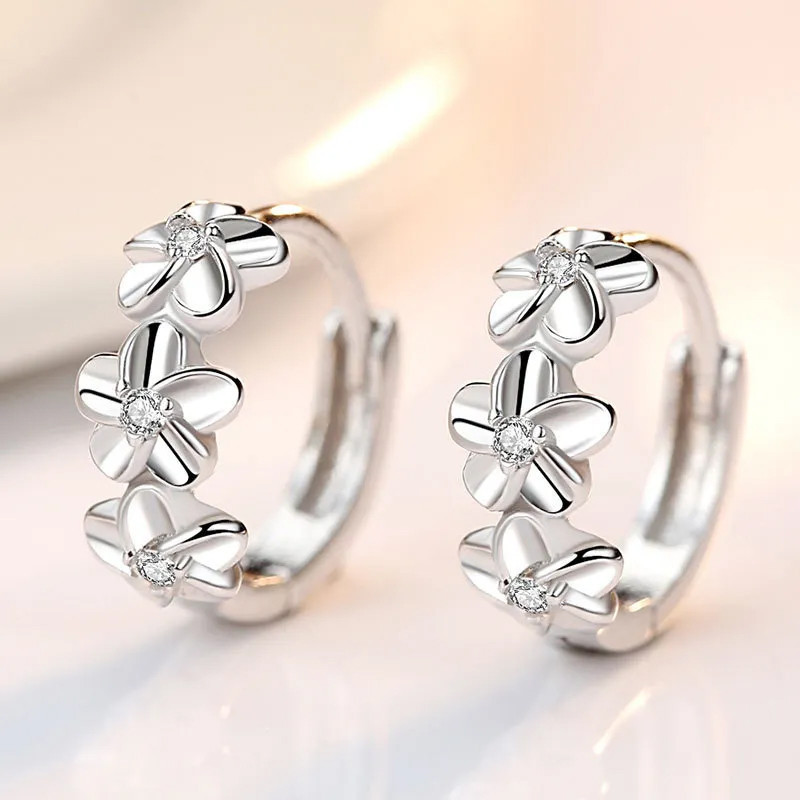 Bông tai kim bạc URMYLADY 925 dành cho nữ Thời trang cưới Trang sức chất lượng cao