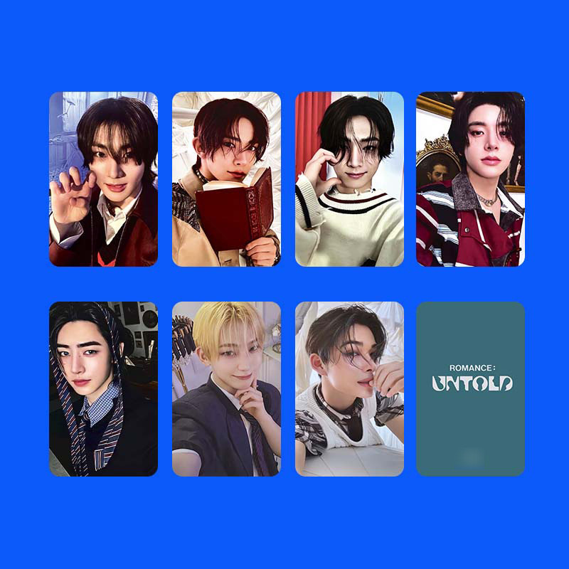 5-7 Chiếc EN Lomo Card ROMANCE UNTOLD Album Photocards HEESEUNG JAKE JAY JUNGWON NI-KI SUNGHOO SOLO Ảnh Kpop Idol Bưu Thiếp YM