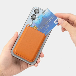 Túi Ví Từ Tính Ẩn Đứng Cho iPhone 16 15 14 13 12 11 Pro Max Plus Bao Da Thẻ Điện Thoại Cho Magsafe Case Pocket Cover