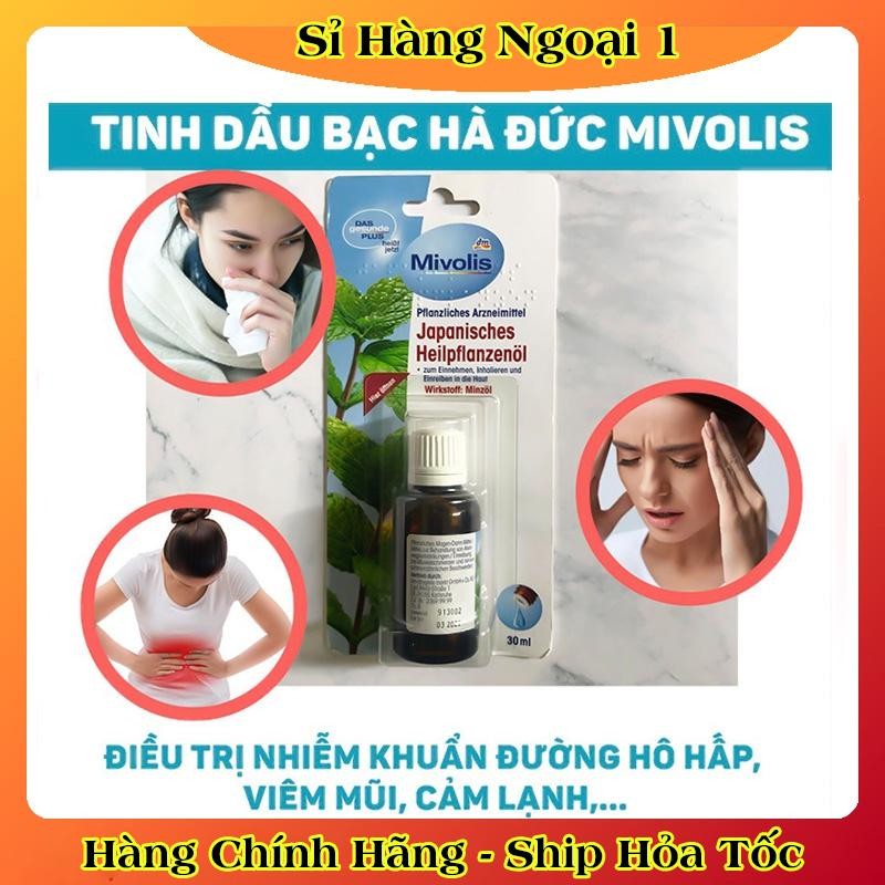Tinh dầu bạc hà Mivolis Japanisches với nhiều công dụng chăm sóc và bảo vệ cơ thể