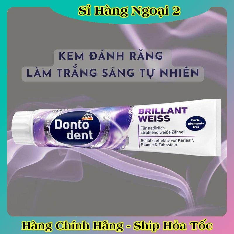 Kem đánh răng Dontodent 125ml- Nội địa Đức
