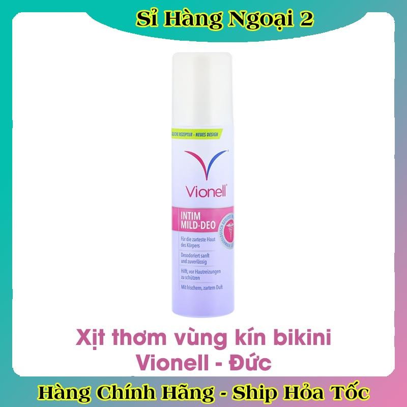 XỊT KHỬ MÙI VÀ KHÁNG KHUẨN VÙNG ÂM ĐẠO VIONELL INTIM CỦA ĐỨC -DATE MỚI NHẤT