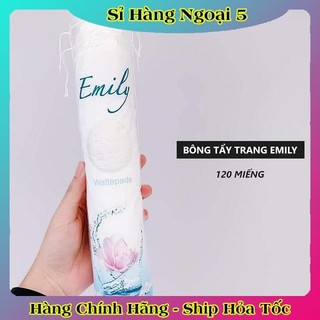 Bông Tẩy Trang 100% Cotton, Không Chứa Chất Tẩy Trắng, Mềm Mịn EMILY VÀ EBELIN 140 miếng - Nội Địa Đức