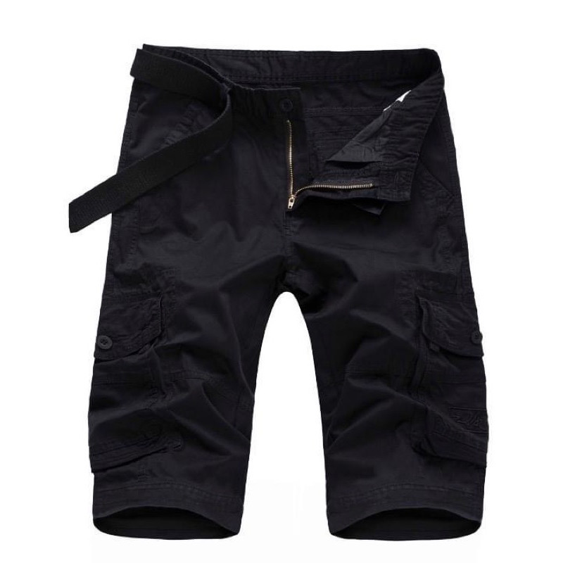 Quần ngắn_short túi hộp retro_dã ngoại_du lịch
