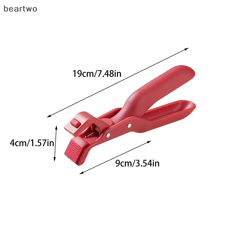 < Beartwo > Kẹp giữ bát chống bỏng đa năng cho nhà bếp Bát ăn nóng Tông kẹp kẹp silicon chống bỏng Kẹp nấu ăn đẹp