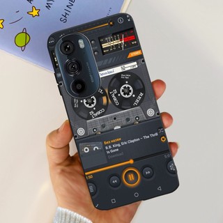 Dành Cho Motorola Edge 30 Pro Vỏ XT2201-1 Vỏ Mềm Hoạt Hình Dễ Thương Gấu Trúc Silicon Ốp Lưng Điện Thoại Moto Edge Plus 2022 Edge30 Bao